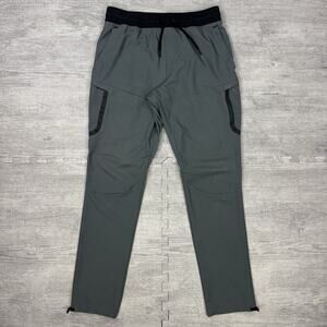 Under Armour Men’s L Sportstyle Elite Cargo Jogger Stretch Gray Pants Outdoor